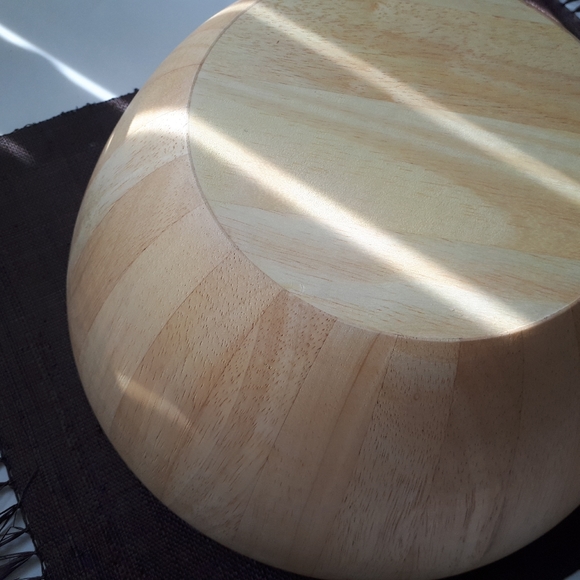 Ikea | Solid Wood Serving / Salad Bowl - Picture 4 of 8